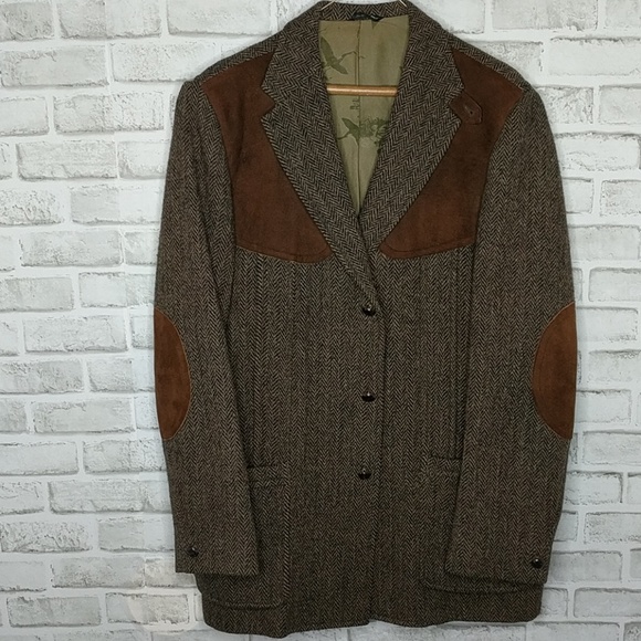 Eddie Bauer Harris Tweed Wool 